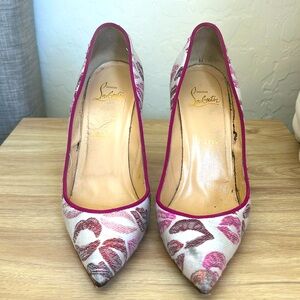 Christian Louboutin heels.